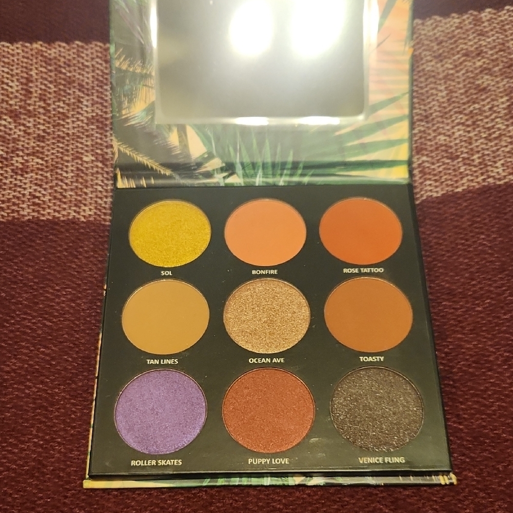 Estate Venice Fling Eyeshadow Palette - Green, Yellow, Pink - Picture 4 of 4
